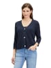 CARTOON Strick-Cardigan mit V-Ausschnitt in Baritone Blue