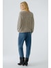 Oui Pullover in smokey taupe
