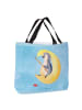 Mr. & Mrs. Panda Schultasche Pinguin Mond ohne Spruch in Eisblau