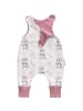Land-Juwelen Strampler Handmade Pinguin in weiss