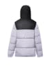 myMo Wattierte Steppjacke in Lavendel Schwarz