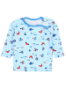 Aquarti Baby Jungen Bade-Set Zweiteiliger Badeanzug T-Shirt Hose in hellblau