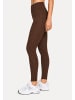 SMILODOX LEO Leggings Velvara in Braun Leo