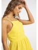 IZIA Damen Mini Slipdress in Gelb