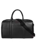 Bugatti Reisetasche CLARK echt Leder in schwarz