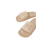 Palm Angels Beige Gummi Pantoletten