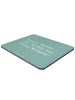 Mr. & Mrs. Panda Mouse Pad Spruch Bäcker Helden mit Spruch in Meeresbrise
