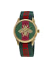 Gucci Uhr aus Edelstahl Model YA126487