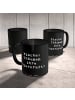 Mr. & Mrs. Panda Geschenktasse Spruch Fische Kraft mit Spruch in Schwarz