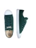 ethletic Sneaker Fair Trainer White Cap Lo Cut in emerald velvet just white