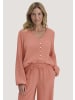 Hessnatur Hessnatur Musselin Bluse Relaxed aus reiner Bio-Baumwolle in pfirsichrot