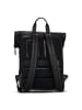 Jost Glasgow Daypack RFID Schutz Leder 42 cm Laptopfach black