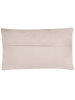 Beliani 2er-Set Dekokissen BETULA in Beige/Grau/Rot