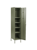 Beliani Büroschrank FROME in Grün - (W) 38 x (H) 185 x (L) 50 cm