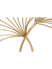Mauro Ferretti Goldene Metallskulptur, 25 x 8,5 x 35 cm