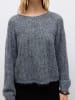 Vero Moda Strickpullover in Medium Grey Melange