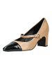 Högl Pumps in Braun/Schwarz