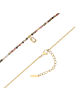 Eastside NY Halskette aus Edelstahl mit Zirkonia und Turmalin in gelbgold
