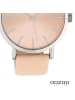 Oozoo Armbanduhr Oozoo Timepieces beige, rosa groß (ca. 42mm)