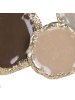 Beliani Wandobjekt ARGON in Gold/Bunt/Braun - (W) 118 x (H) 57 x (L) 3 cm
