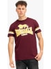 Lonsdale T-Shirt "Methley Herren T-Shirt normale Passform" in Rot