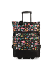 Punta Frida Kahlo Einkaufstrolley 50 cm in schwarz