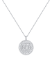 Elli Halskette 925 Sterling Silber Sternzeichen, Sternzeichen - Waage in Silber