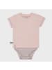 OrganicEra Baby Kurzarm-Bodyshirt in Rose Melange