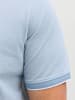 JACK & JONES PLUS Poloshirt in Ashley Blue