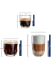 LEONARDO 6er Set Barista-Set (3) Gocce in transparent