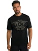 JP1880 Kurzarm T-Shirt in schwarz