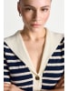 Rich & Royal Strickjacke in marine ecru - 0001