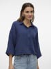 Vero Moda Bluse in Navy Blazer
