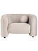 Beliani 2-tlg Sessel LEIREN in Beige