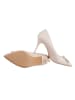 Ital-Design Pump in Beige und Gold