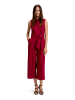 Betty Barclay Jumpsuit mit Eingrifftaschen in Beet Red