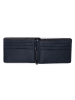 MYWALIT Geldbörse RFID Leder 11 cm black-blue