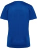 Hummel Hummel T-Shirt Hmlauthentic Multisport Damen Atmungsaktiv Feuchtigkeitsabsorbierenden in TRUE BLUE