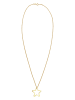 Elli Halskette 925 Sterling Silber Astro, Sterne in Gold