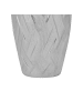 Beliani Dekovase ARPAD in Silber - (W) 12 x (H) 33 x (L) 12 cm