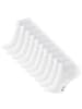 Cotton Prime® 10 Paar COTTON-Essentials Sneaker-Socken in Weiss