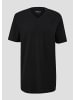 s.Oliver T-Shirt kurzarm in Schwarz