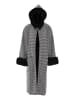 CHANI Damen Poncho in Wollweiss