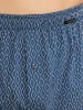 Schiesser Boxer Boxershorts in dunkelblau,gemustert