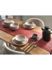 Beliani 18-tlg Tafelservice VIVANI in Beige