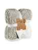 GIFTDECOR Winterdecke in grau