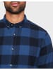 Threadbare Hemd Logan in Navy
