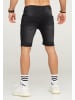 SOULSTAR Jeans-Shorts GLASGOW in Schwarz