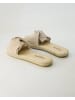 Espadrij Pantoletten in Beige
