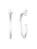 Elli Ohrringe 925 Sterling Silber Geo, Oval in Silber